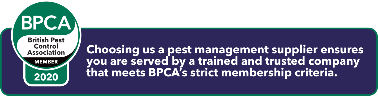 British Pest Control Association member