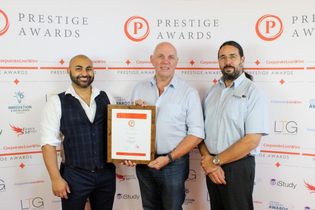 We won the prestige awards Welsh pest control company of the year 